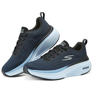 Skechers Women's GO Series Low Top Running Shoes Women's Black Blue 1 4167917