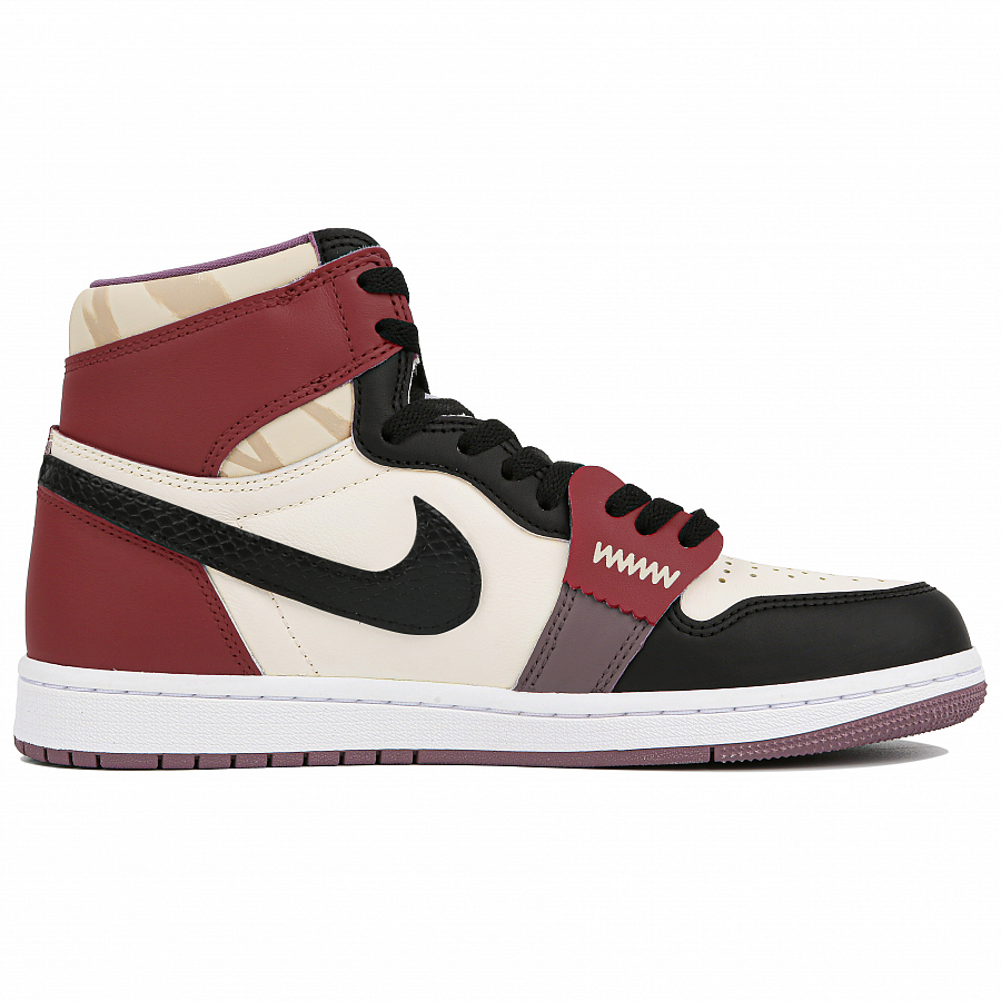 Jordan Air Jordan 1 High-Top Vintage Blue Instrument Shoes GS Black Red купить в интернет-магазине Yoocart с быстрой доставкой по России.