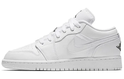 Jordan 1 Low GS Triple White