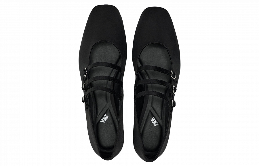 ZARA Casual Abrasion Resistant 1cm Women's Black купить в интернет-магазине Yoocart с быстрой доставкой по России.