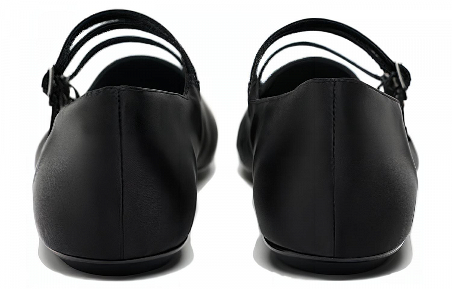ZARA Casual Abrasion Resistant 1cm Women's Black купить в интернет-магазине Yoocart с быстрой доставкой по России.