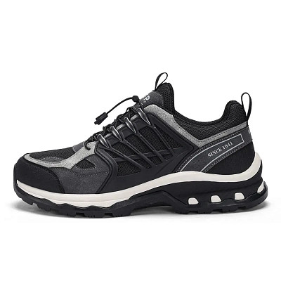 JEEP SPIRIT Low Top Mountaineering Hiking Shoes Men's Black