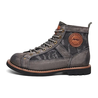 Jeep Short Martin Boot Men's Gray