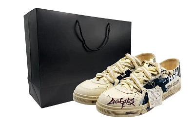 Asics Aaron Stinky Rusty Abrasion Resistant Breathable Low top Casual Shoes Unisex Umber