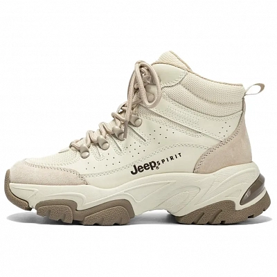 JEEP SPIRIT Slip Resistant, Abrasion Resistant, Breathable High Top Hiking Shoes Women's