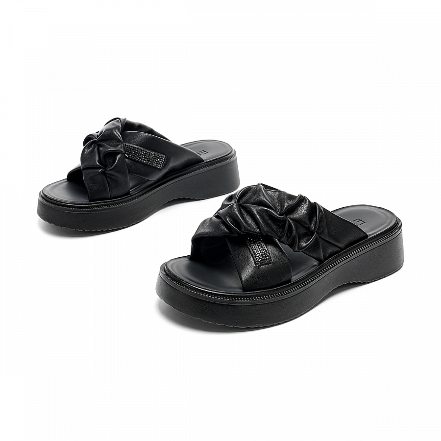 EBLAN Slide Slippers Women's Black купить в интернет-магазине Yoocart с быстрой доставкой по России.