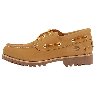Andre Mhoffwan x Timberland 3 Eye Boat Shoes Unisex Brown