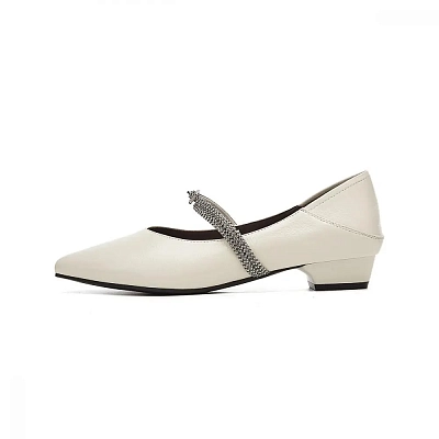 EBLAN Mary Jane Shoes Women's Beige