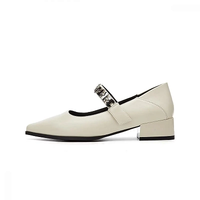 EBLAN Block Heel Mary Jane Shoes Women's