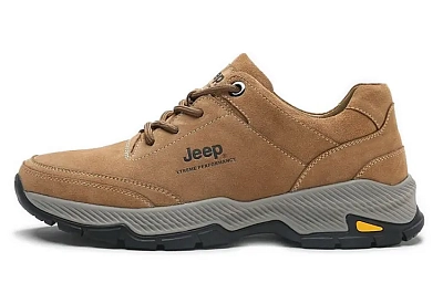 Jeep Mountaineering & Hiking Shoes Men's Low top Camel