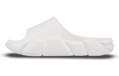 Jeep Slide Slippers Unisex Cream White