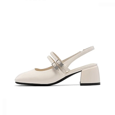 EBLAN High Heels Women's Beige