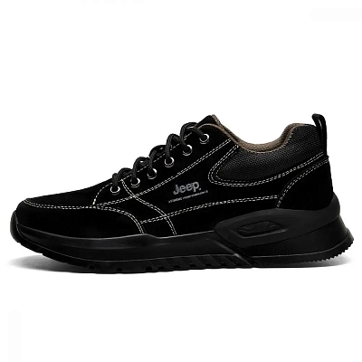 Jeep Low-Top Outdoor Shoes Men's Black