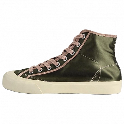 BOBBY GILLESPIE x ZARA Kate Moss Collaboration Ankle Boots Men's Green