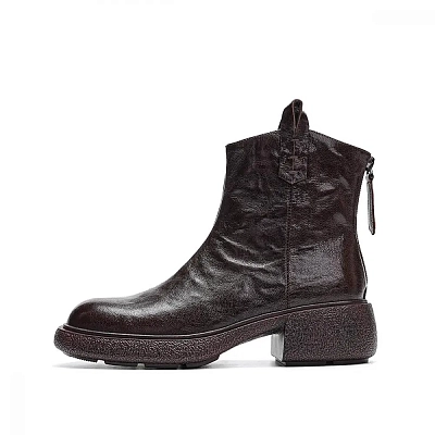 EBLAN Ankle Boots Women's Brown