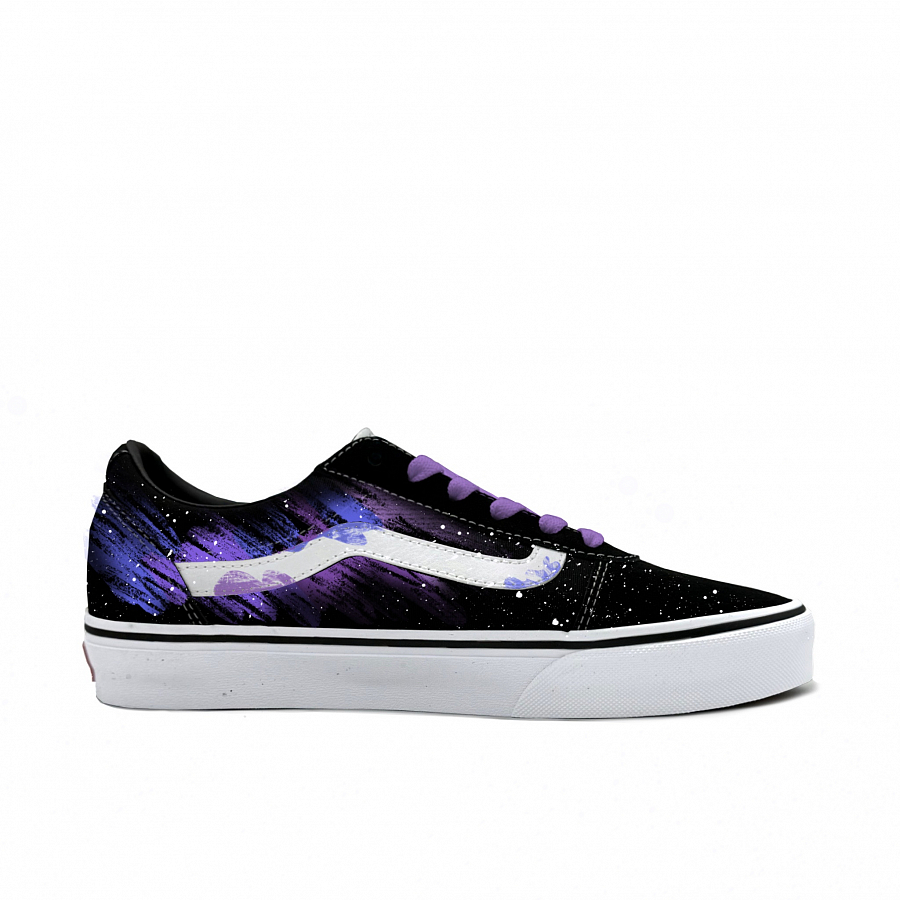 Vans Ward Abrasion Resistant Low Top Skateboard Shoes Men's Light Purple купить в интернет-магазине Yoocart с быстрой доставкой по России.