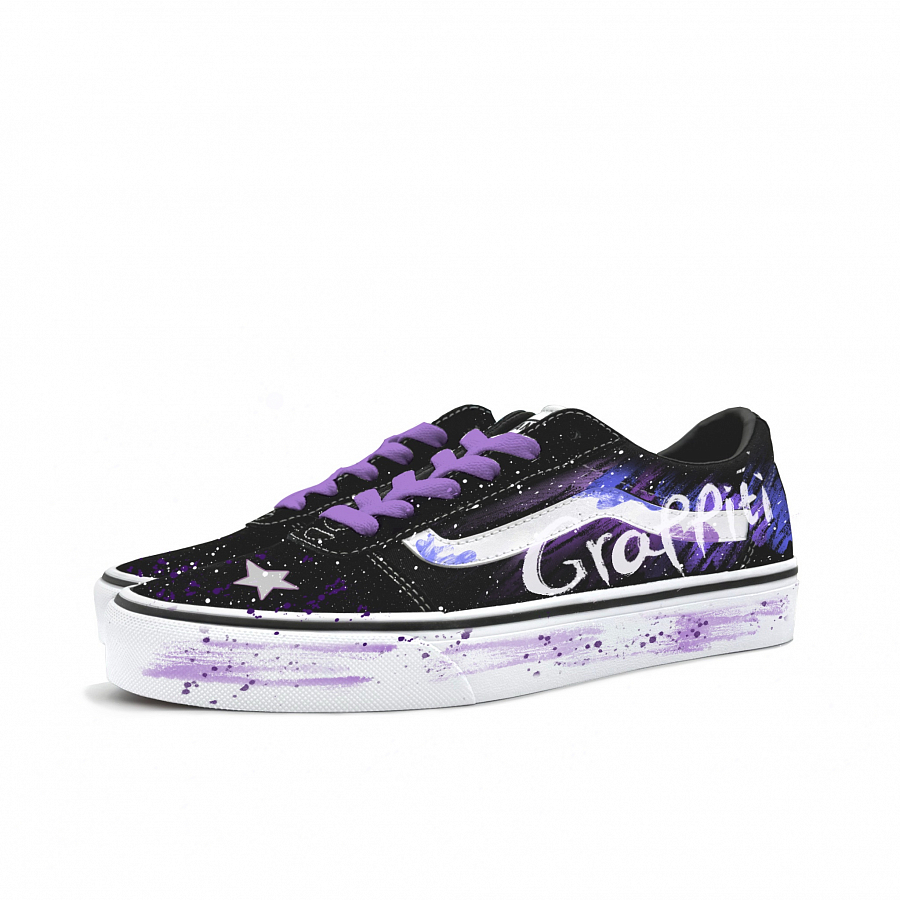 Vans Ward Abrasion Resistant Low Top Skateboard Shoes Men's Light Purple купить в интернет-магазине Yoocart с быстрой доставкой по России.