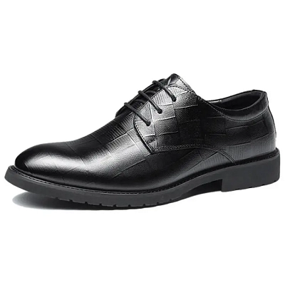 Playboy Dress Shoes Men's Black
