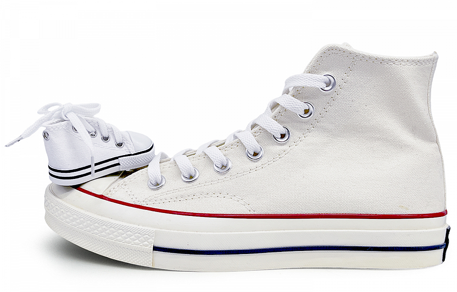 Converse Chuck 70 Chuck Taylor One More Time Abrasion Resistant Height Increasing High top Canvas Shoes Unisex White купить в интернет-магазине Yoocart с быстрой доставкой по России.