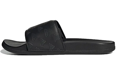 Adidas Adilette Comfort Slide 'Repeat Logo Black'