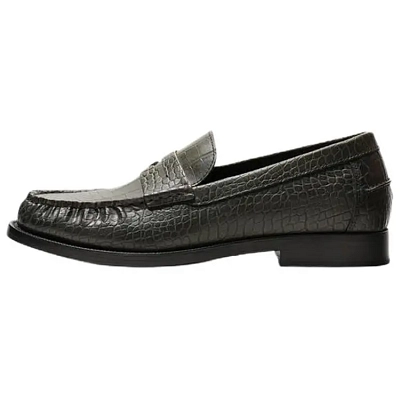 ZARA Loafers Men's Green