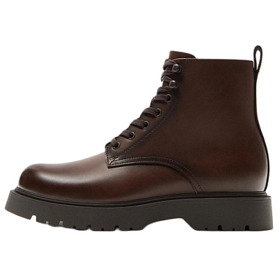 ZARA Short Martin Boot Men's Brown
