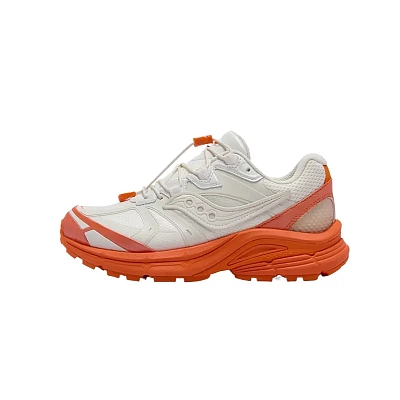 Saucony Kinvara Elite 4 Low top Running Shoes Unisex White Orange