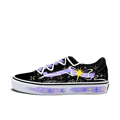 Vans Ward Low Top Skateboard Shoes Men's Light Purple