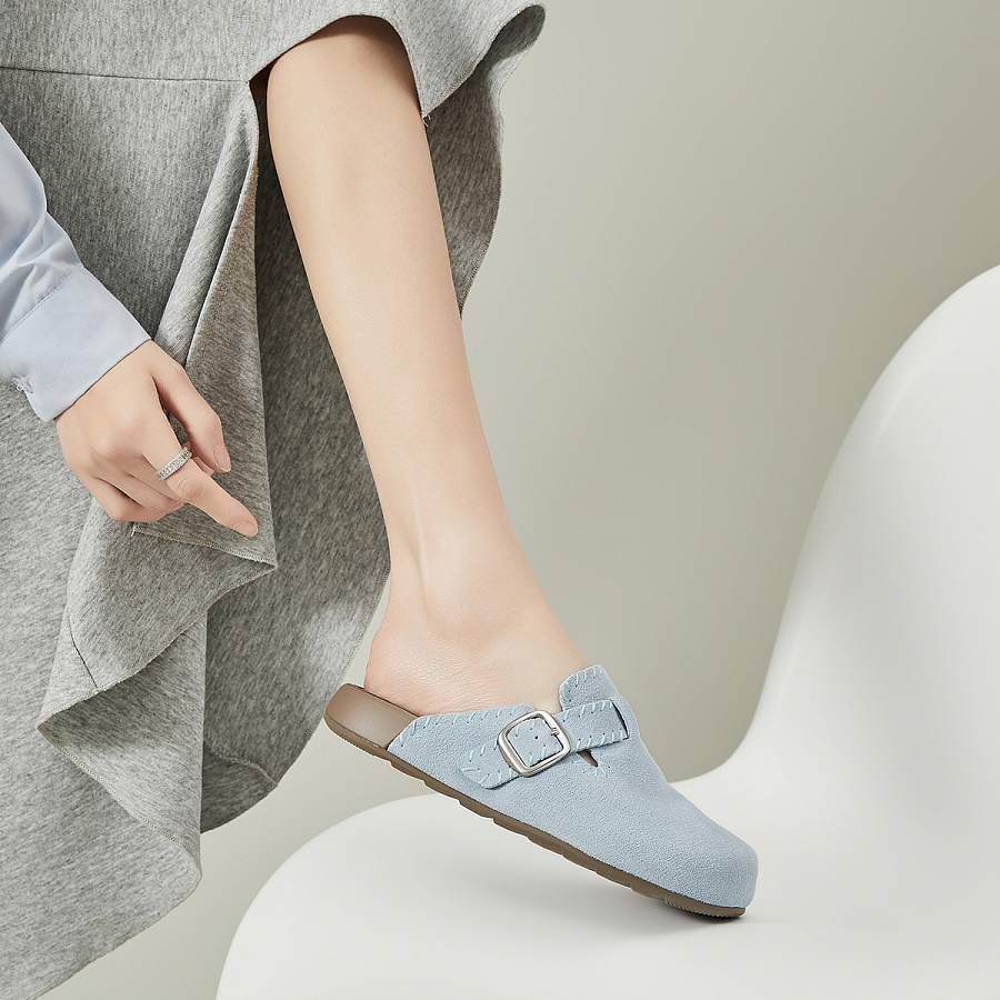 EBLAN Rubber Sole Odor-Resistant Wrap-toe Slippers Women's купить в интернет-магазине Yoocart с быстрой доставкой по России.