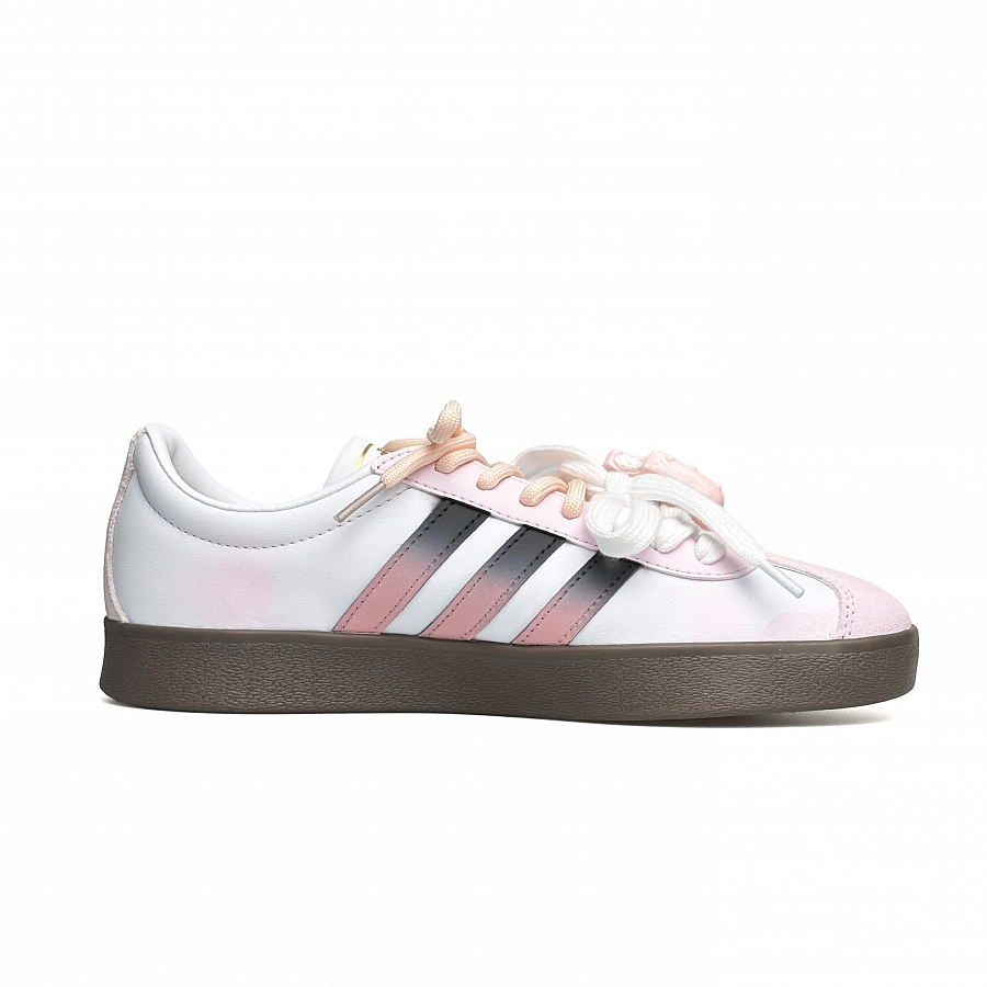 Adidas Neo VL Court 2.0 Abrasion Resistant Low top Skateboard Shoes Women's White Pink купить в интернет-магазине Yoocart с быстрой доставкой по России.