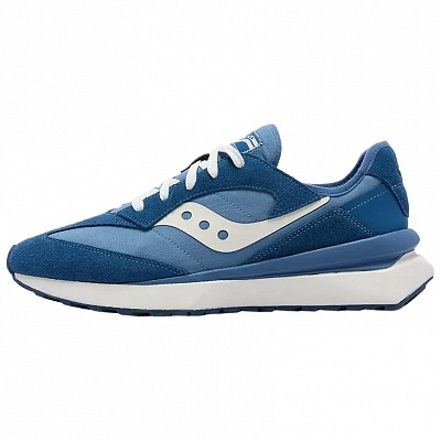 Saucony JAZZ RENEW Jazz Slip Resistant Abrasion Resistant Low top Casual Shoes Unisex Blue