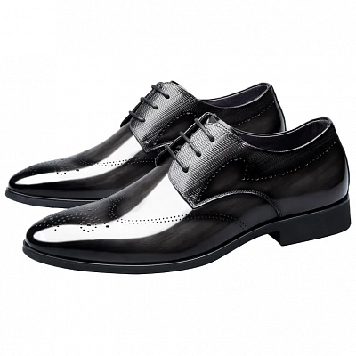 Playboy Dress Shoes Men's Low top Black Brown