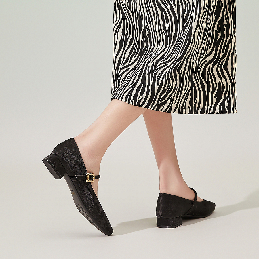 EBLAN Mary Jane Shoes Women's Black купить в интернет-магазине Yoocart с быстрой доставкой по России.