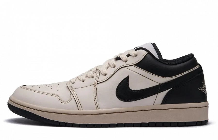 Jordan Air Jordan 1 Cocoa Milk Wear-Resistant Low-Top Vintage Basketball Shoes Men's Black купить в интернет-магазине Yoocart с быстрой доставкой по России.