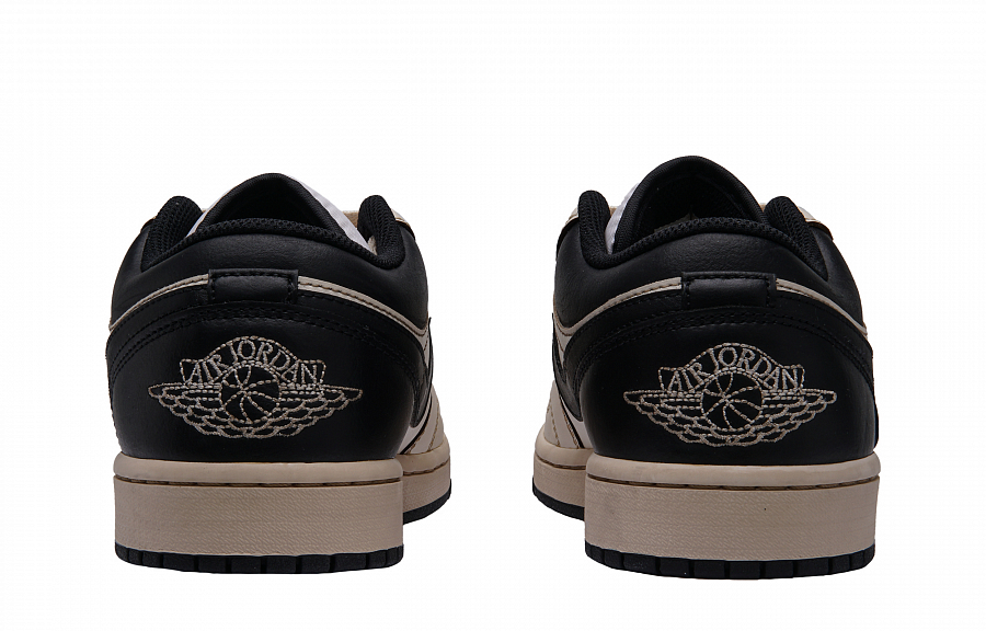 Jordan Air Jordan 1 Cocoa Milk Wear-Resistant Low-Top Vintage Basketball Shoes Men's Black купить в интернет-магазине Yoocart с быстрой доставкой по России.