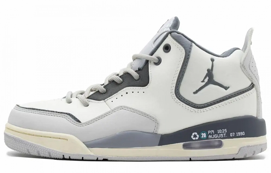 Jordan Courtside 23 Route WS Mid Top Vintage Basketball Shoes Men's Light Gray купить в интернет-магазине Yoocart с быстрой доставкой по России.