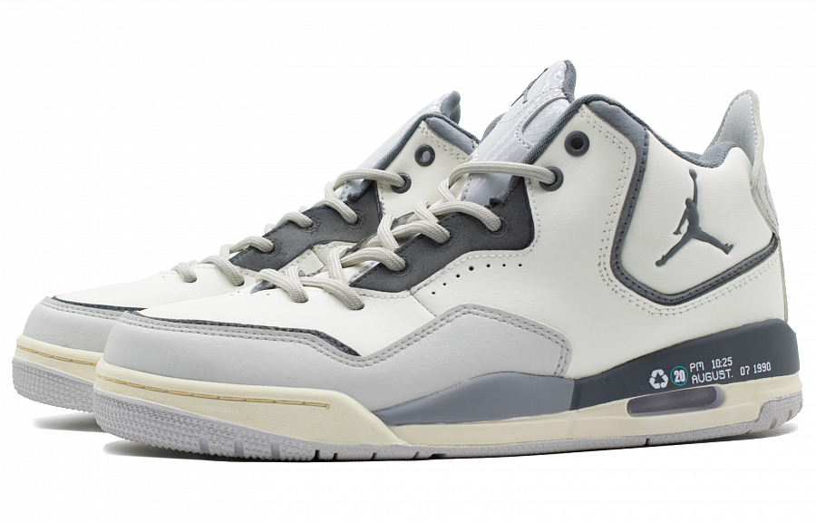 Jordan Courtside 23 Route WS Mid Top Vintage Basketball Shoes Men's Light Gray купить в интернет-магазине Yoocart с быстрой доставкой по России.