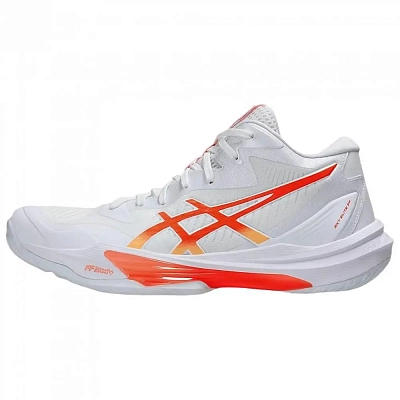 Asics SKY ELITE FF MT 3 Support Volleyball Shoes Women's White Red