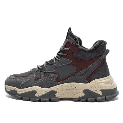 JEEP SPIRIT Short Outdoor Boots Men's Volcanic Gray