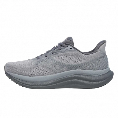 Saucony Triumph Victory 23 Low Top Running Shoes Men's Gray