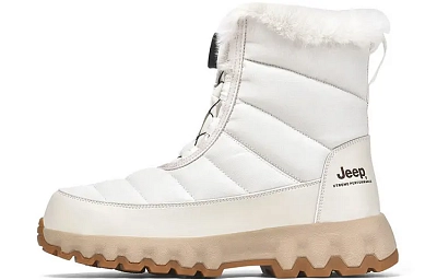 Jeep Snow Boots Unisex White