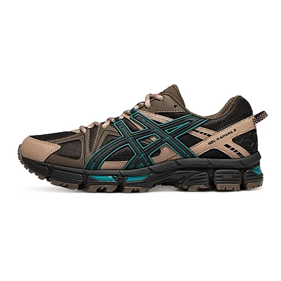 Asics Gel Kahana 8 Cushioning, Breathable, And Resilient Design Low top Running Shoes Men's Black Coffee