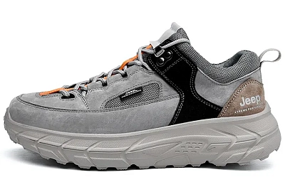 Jeep Skateboard Shoes Men's Low top Gray