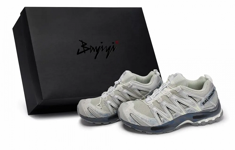 SALOMON XA PRO 3D Outdoor Shoes Unisex Low top Beige/Gray/Silver/Black/Blue купить в интернет-магазине Yoocart с быстрой доставкой по России.