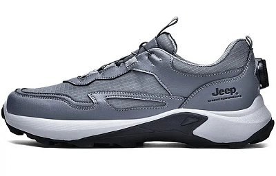 Jeep Low-Top Outdoor Shoes Men's Gray
