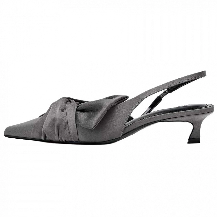ZARA Slim Heel High Heels 5cm Women's Gray купить в интернет-магазине Yoocart с быстрой доставкой по России.