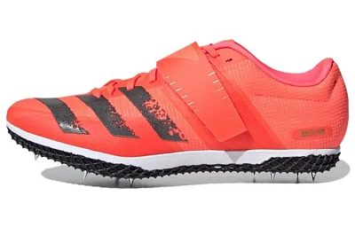 Adidas Adizero High Jump Spikes 'Coral Black'