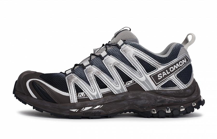 SALOMON XA PRO 3D Abrasion Resistant Low top Running Shoes Unisex Black Gray Silver Brown купить в интернет-магазине Yoocart с быстрой доставкой по России.