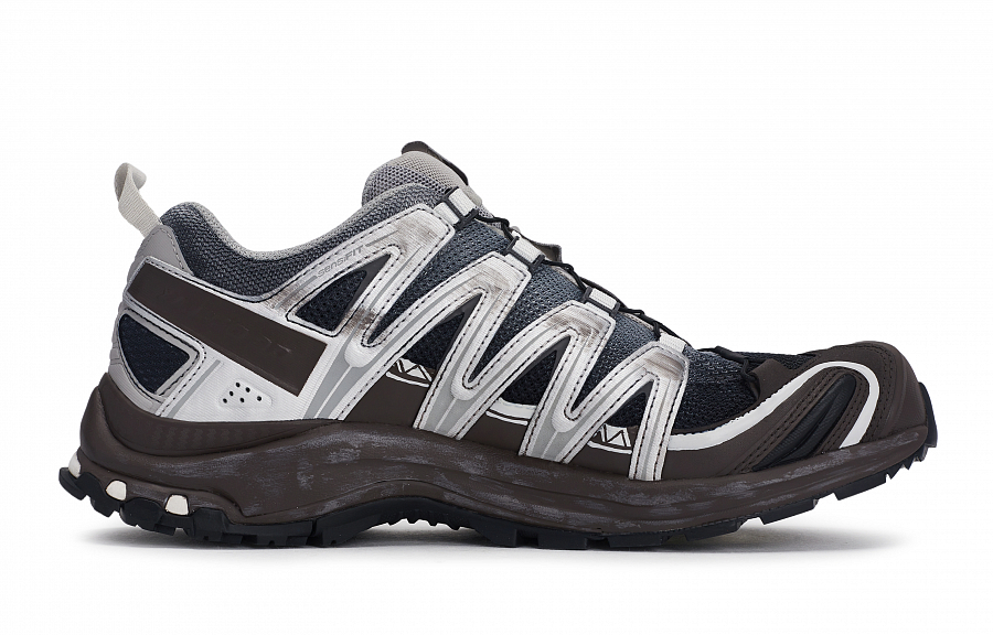 SALOMON XA PRO 3D Abrasion Resistant Low top Running Shoes Unisex Black Gray Silver Brown купить в интернет-магазине Yoocart с быстрой доставкой по России.