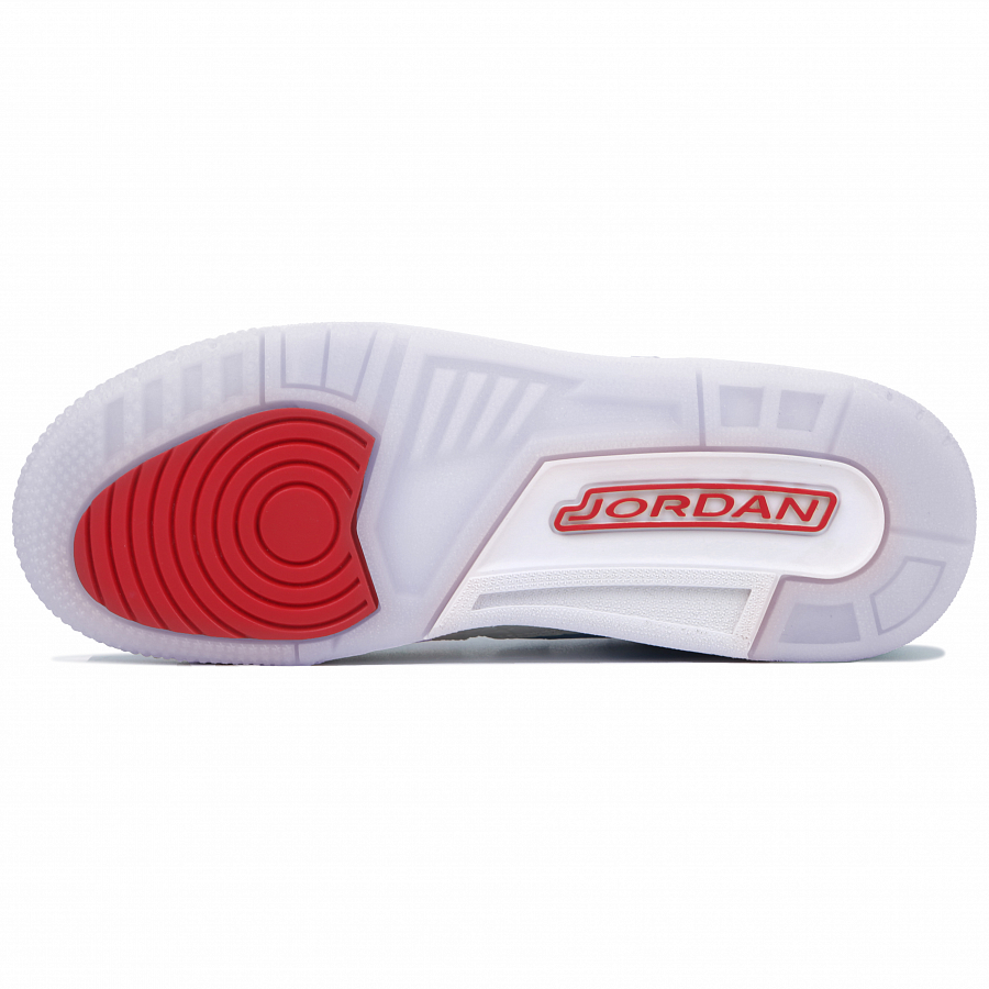 Jordan Legacy 312 Slip-Resistant Breathable Low-Top Vintage Basketball Shoes Women's White Blue купить в интернет-магазине Yoocart с быстрой доставкой по России.